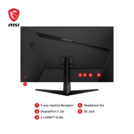 MSI G321Q pantalla para PC 80 cm (31.5") 2560 x 1440 Pixeles Wide Quad HD Negro