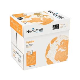 Papel Fotocopiadora Navigator Din A4 80 gramos 4 Taladros Papel Multiuso Ink-Jet Y Laser Paquete De 500 Hojas