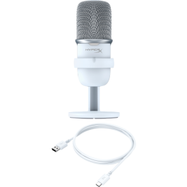 Micrófono Sobremesa Hyperx SoloCast 519T2AA Blanco
