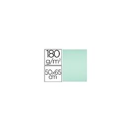 Cartulina Liderpapel 50x65 cm 180 gr-M2 Verde 125 unidades