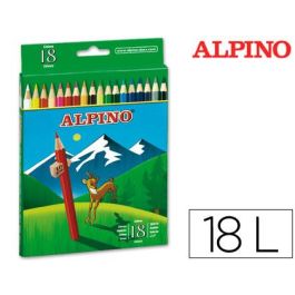 Lápices de colores Alpino AL010656 Multicolor 18 Piezas Precio: 3.50000002. SKU: B1CS7HL4L8