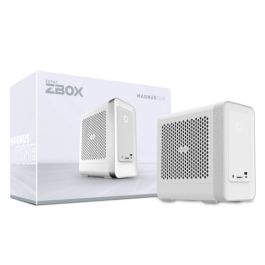BAREBONE ZOTAC ZBOX-ERP74070W-BEWHITE,i7-13700,RTX4070,2 DDR5 SODIMM SLOT,M.2 SSD SLOT,2.5" SATAIII BAY,WiFi,BT,2.5G LAN,GLAN,3x DP,HDMI