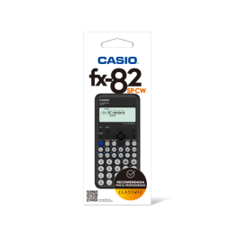 Calculadora Científica Casio FX-82 SP CW Negro Gris oscuro