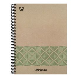 Cuaderno Reciclado A4 Kraft Soft Tapa Dura 80 Hojas 90Gr Liso Verde Uninature 88500420 Precio: 11.94999993. SKU: B1A6ACAQWR