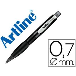 Portaminas Artline Retractil Sujecion De Caucho Translucido 0,7 mm Cuerpo Negro 12 unidades Precio: 21.58999975. SKU: B18Y8HPMZH