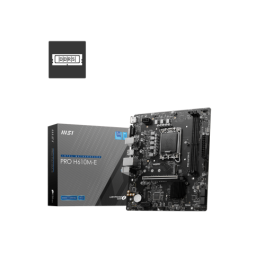 MSI PRO H610M-E Intel H610 LGA 1700 micro ATX Precio: 100.94999992. SKU: B1G8789YEC