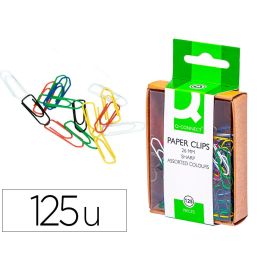 Clips Colores Q-Connect 26 mm Caja De 125 Unidades Colores Surtidos Precio: 1.5900005. SKU: B1F9SL2ZW8