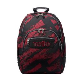 Mochila Escolar Tiza Roja - Crayoles Totto MA04ECO029-2310N-5C5