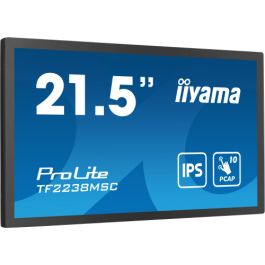 iiyama PROLITE Pizarra de caballete digital 55,9 cm (22") LED 600 cd / m² Full HD Negro Pantalla táctil