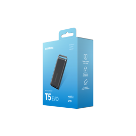 Disco Externo SSD Samsung Portable T5 EVO 2TB/ USB 3.2/ Negro