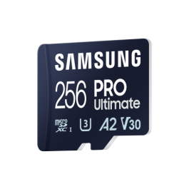 Tarjeta de Memoria Samsung Pro Ultimate 256GB microSD XC con Adaptador/ Clase 10/ 200MBs