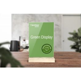 Expositor Sobremesa Sostenible Greendisplay 3X7,5X12,5Cm A7 Archivo2000 15907M1 CS TP