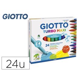 Giotto Rotuladores Turbo Maxi Colores Surtidos Estuche 24 Ud Precio: 9.1838996007. SKU: B17VM8TKG6