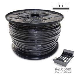 Carrete cable manguera h05vv-f , negra 2x1mm 400m (bobina grande ø400x200mm) Precio: 313.9500001. SKU: B1EPVRHQ9R