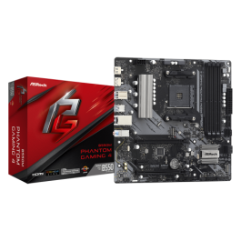 Asrock B550M Phantom Gaming 4 AMD B550 Zócalo AM4 micro ATX Precio: 102.95000045. SKU: B1E9QZ4QTG