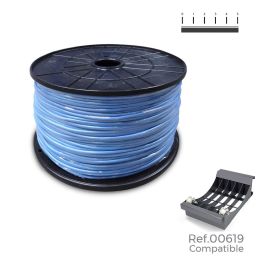 Carrete cablecillo flexible 1,5mm azul 1000m (bobina grande ø400x200mm) Precio: 347.94999943. SKU: B15G5X2VF7
