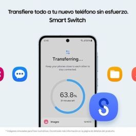 Samsung A35 Sm-A356B Smartphone 5G con 6GB RAM y 128GB Almacenamiento Interno, Dual SIM, Awesome Lilac