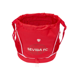 Bolsa Mochila con Cuerdas Sevilla Fútbol Club Rojo 35 x 40 x 1 cm