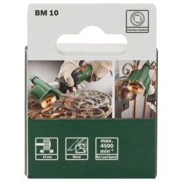 Bosch Cepillo de latón PRR 10mm para taladro