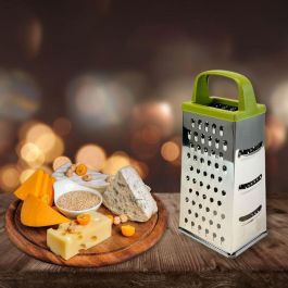 Fackelmann AABBG68779 - Juego de 2 Ralladores de Queso y Verduras de 4 Caras - Gama Zero