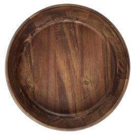 Home Deco Factory Ensaladera de Madera de Acacia, Diámetro 25 cm