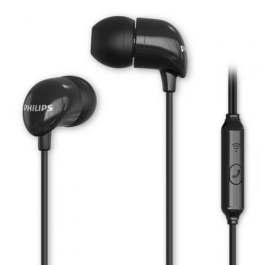 Philips TAE1126BK Auriculares In-ear con Micrófono y Mando Llamadas - Jack 3.5mm, Controladores 10mm, Graves Potentes, 3 Tapones, Negros Precio: 10.78999955. SKU: B13JABXAWR
