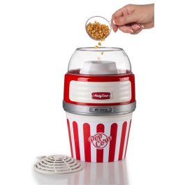 Ariete 2957 Máquina de Palomitas Party Time Big Popper Roja, Diseño Retro Años 50, Aperitivo Natural