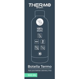 Thermosport Botella Termo Soft Touch 500 ml Blac (6 Unidades) Thermosport Botella Termo Soft Touch 500 ml Blac (6 Unidades)