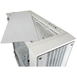 LC-Power Midi Tower LC-810W-ON PC Blanco para Juego ATX EATX micro ATX Mini-ITX Metal Plástico Vidrio Templado