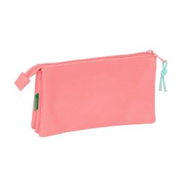Safta Estuche Portatodo Benetton Basic Tres Cremalleras 120x220x30 mm