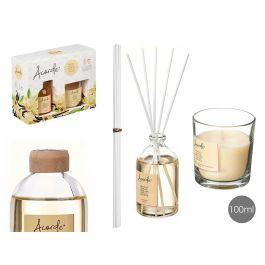 Vela Mikado 100 ml Vainilla 30H - Acorde 19.5x15x7.5 cm Amarillo (6 Unidades) Precio: 30.50000052. SKU: B15ESLLB63