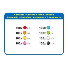 Epoch Set de Abalorios Sólidos Aquabeads con Más de 800 Abalorios para Niños a partir de 4 Años