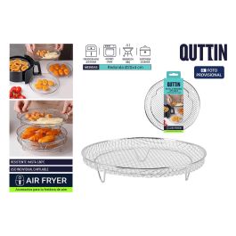 Rejilla Red Apilable para Airfryer 20 cm Quttin - Inde (12 Unidades)