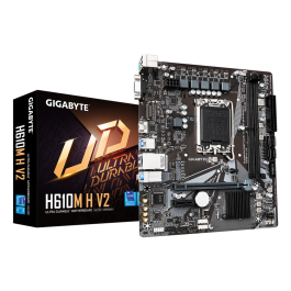 GIGABYTE H610M H V2 Placa Base Intel H610 Express LGA 1700 micro ATX DDR5 para Intel Core 14th Gen Precio: 79.79000029. SKU: B1E7BSRZBM