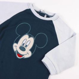 Pelele de Manga Larga para Bebé Mickey Mouse Azul 36 Meses