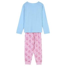 Pijama Largo Single Jersey Peppa Pig Azul Claro