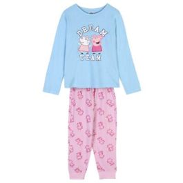 Pijama Infantil Peppa Pig Azul claro 5 Años Precio: 18.94999997. SKU: B12NK54MSB