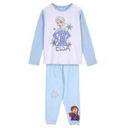 Pijama Largo Interlock Frozen 2 Gris