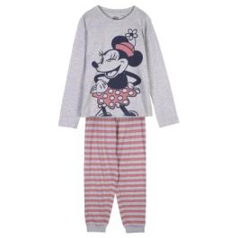Pijama Infantil Minnie Mouse Gris 12 Años