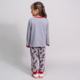 Pijama Largo Single Jersey Minnie Gris