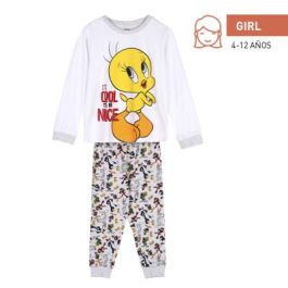 Pijama Infantil Looney Tunes Gris