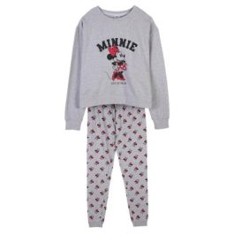 Pijama Largo Single Jersey Minnie Gris Precio: 13.95000046. SKU: B1A74WMPGV