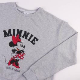 Pijama Minnie Mouse Mujer Gris XS