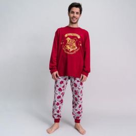Pijama Harry Potter Rojo (Adultos) Hombre S
