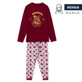 Pijama Largo Single Jersey Harry Potter Rojo Oscuro Precio: 22.94999982. SKU: 2900000400
