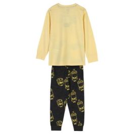 Pijama Largo Single Jersey Minions Amarillo