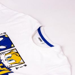 Camiseta Corta Single Jersey Sonic Blanco