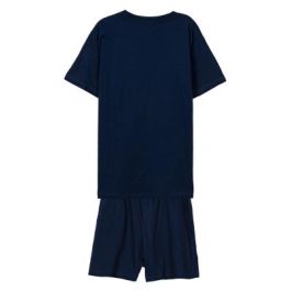 Pijama Corto Single Jersey Marvel Azul Oscuro