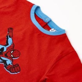 Camiseta Corta Single Jersey Spiderman Rojo