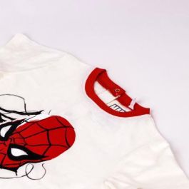 Pijama Corto Single Jersey Spiderman Rojo